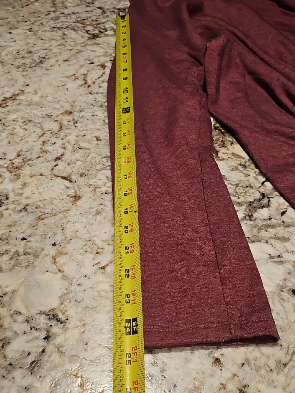bobeau Draped Asymmetrical Cardigan in Rust Red - Picture 10 of 10